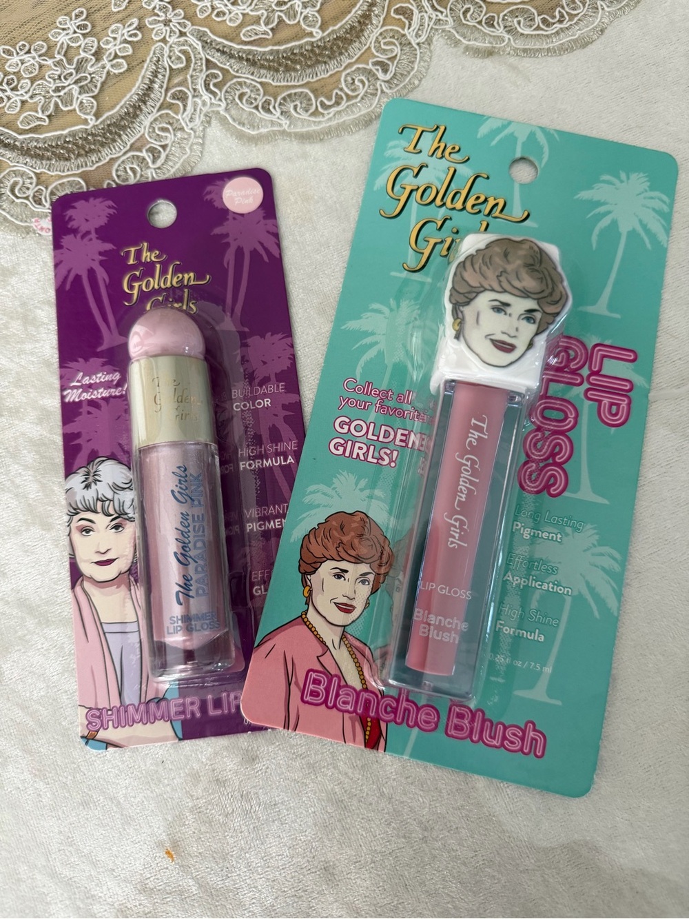 Blanche Blush Pink Lip Gloss Duo